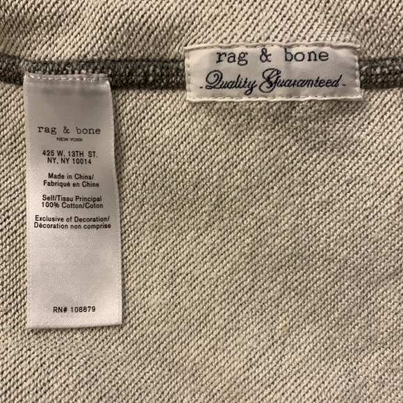 Lovely grey tunic top, perfect with tights or jeans. 100% cotton. - Picture 5 of 5